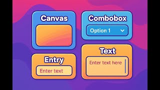 Famous Canvas, Combobox, Entry and Text widget in python tkinter Net Worth