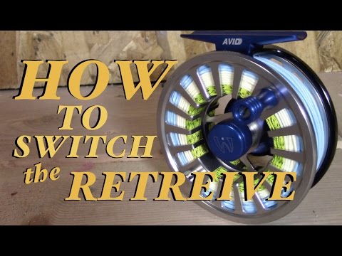 How to Change What Side the Retrieve Drag Turns on a Fly Fishing Reel 