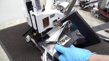 How to change carpet binding attachments on NC Carpet Binder NC2000 Millennium