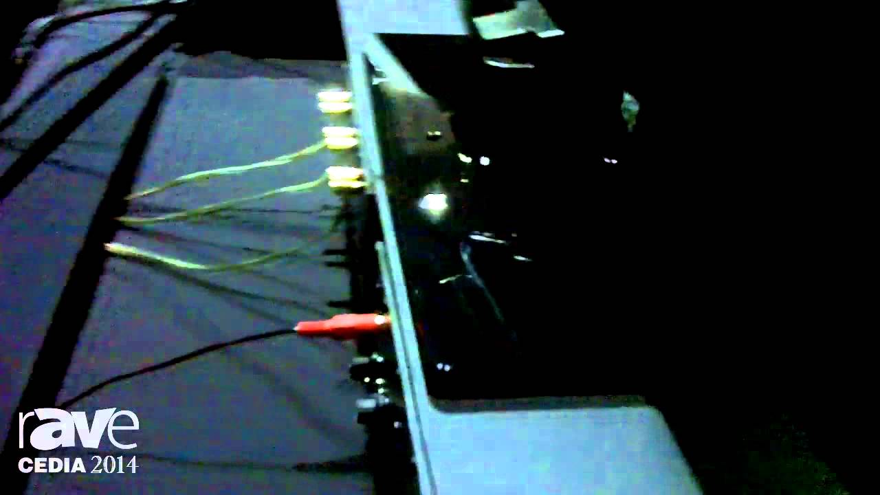 CEDIA 2014: Atlantic Technology Shows Off Its New 3.1 HSB H-PAS TV Speaker Base