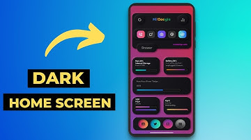 Dark gradient home screen setup || Best nova launcher setups 2022 - Android customization