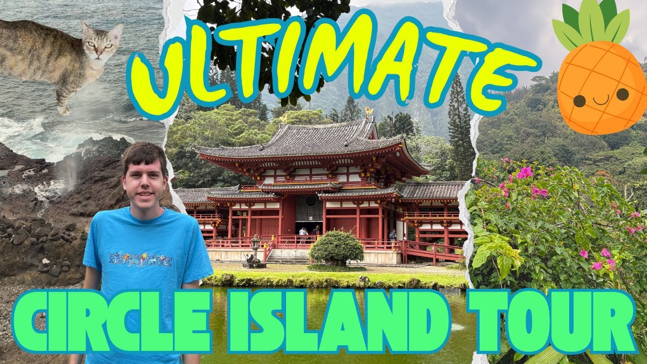 Going on the ULTIMATE Circle Island Tour Around O'ahu | Hawaiian Adventures Day 4
