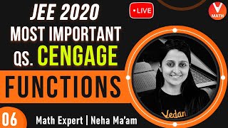 Most Important Questions From Functions For JEE Main 2020 | JEE Main Maths | Vedantu