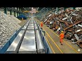 Inside a Modern Metal Recycling Factory: From Scrap Metal to Aluminum Bars (Full Process)
