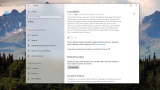 How to Set, Change, or Clear Default Location for Windows 10 PC screenshot 5