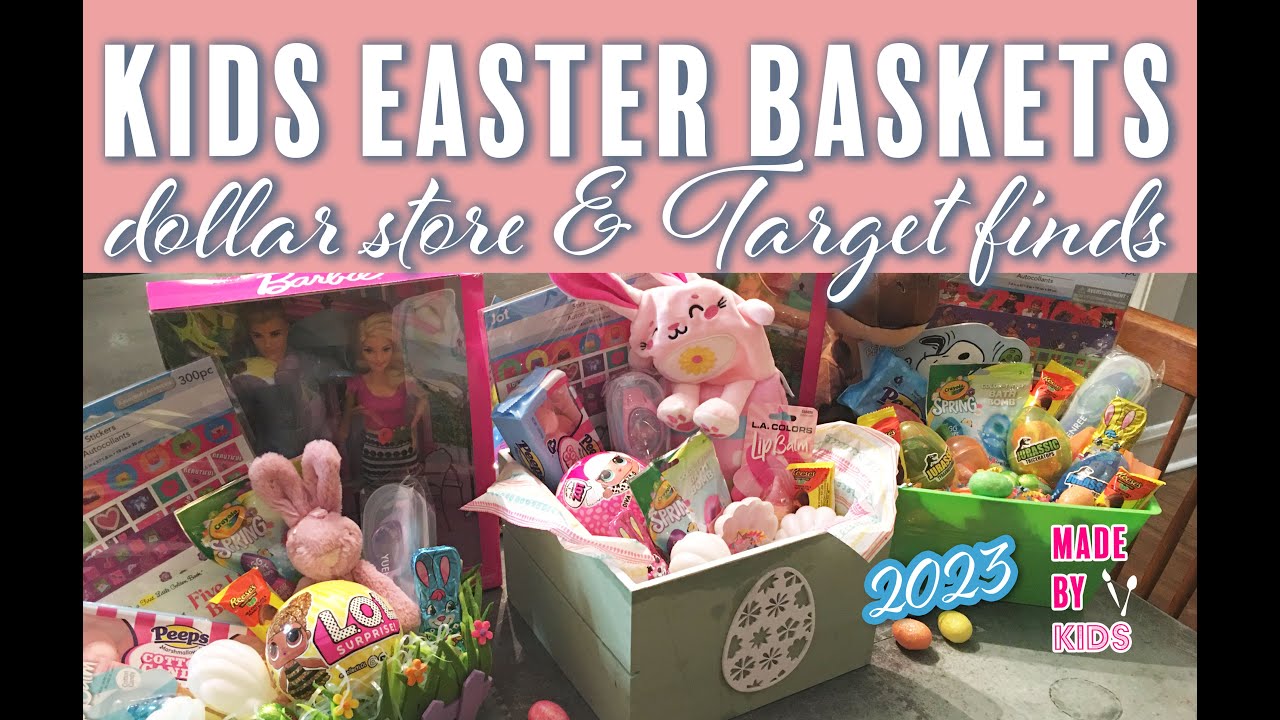 Easter Basket Ideas / What's In My Kids Easter Baskets / Dollar Tree