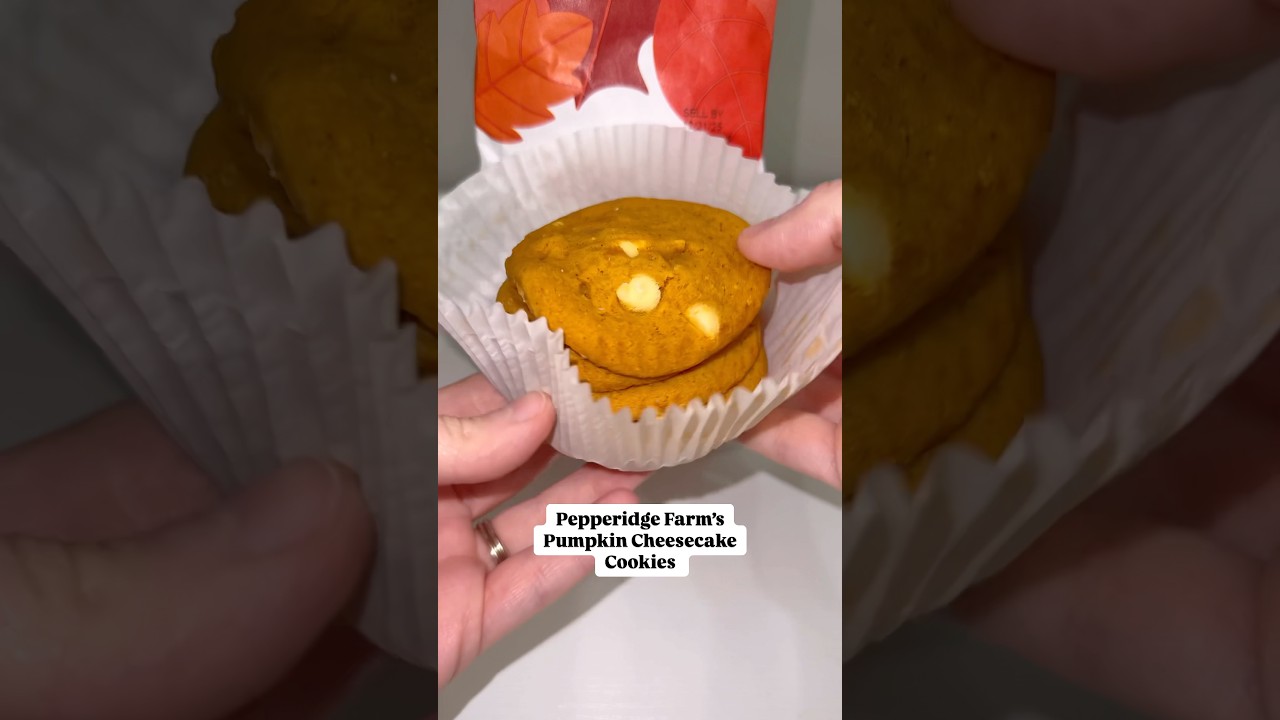 Pepperidge Farm brings back the Pumpkin Cheesecake cookies 