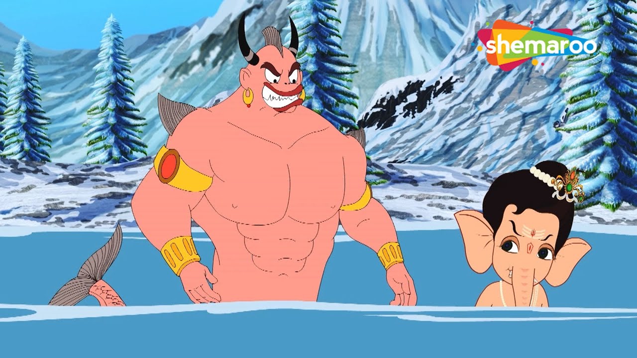 Will Ganesha be able to face Matsyasura? | Bal Ganesh Ki Kahaniyaan Part - 160 | Tamil Stories