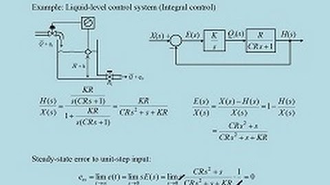 Basic Control Actions