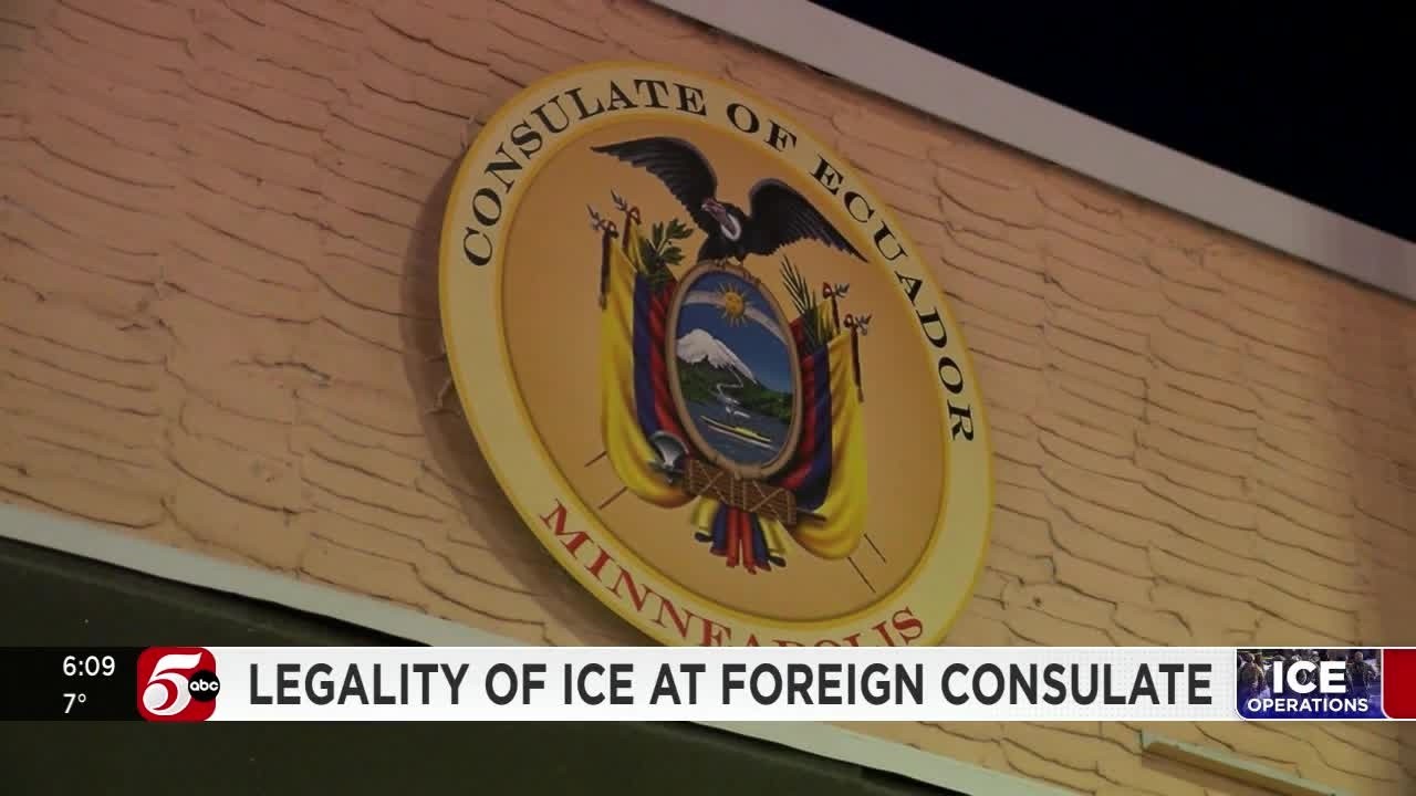 Эксперты обсуждают законность деятельности ICE в иностранных консульствах.