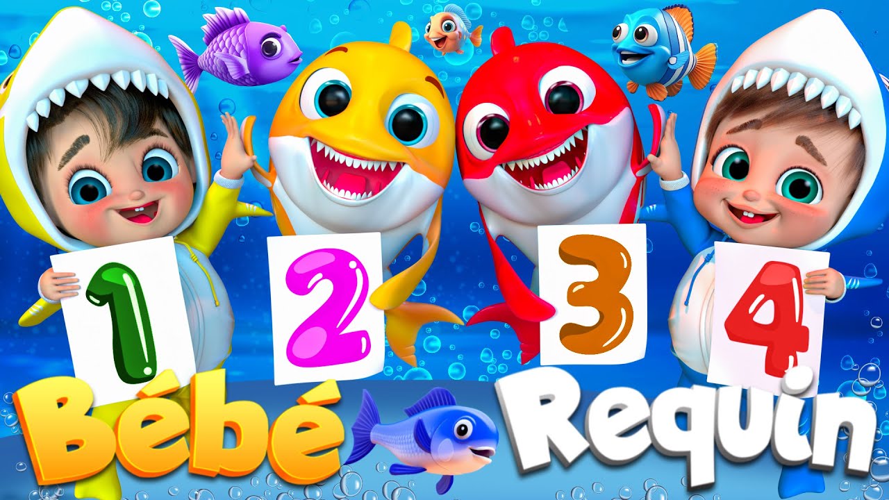 Bébé Requin et les Amis de la Mer | Comptines Et Chansons | À Bébé Chanson @SuperLucaLEFrancais