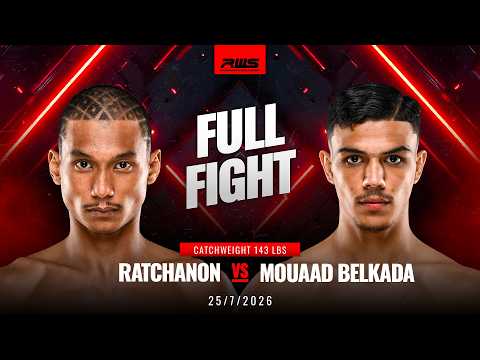 Full Fight l Ratchanon vs Mouaad Belkada l รัชชานนท์ vs มูอาด เบลคาดา l RWS