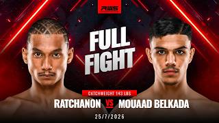 Full Fight l Ratchanon vs Mouaad Belkada l รัชชานนท์ vs มูอาด เบลคาดา l RWS