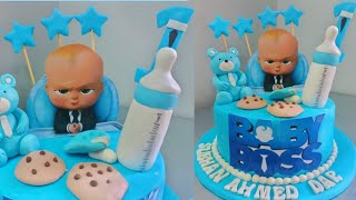 BabyBoss Cake making | Fondant cake | BabyBoss | CakesbySamira