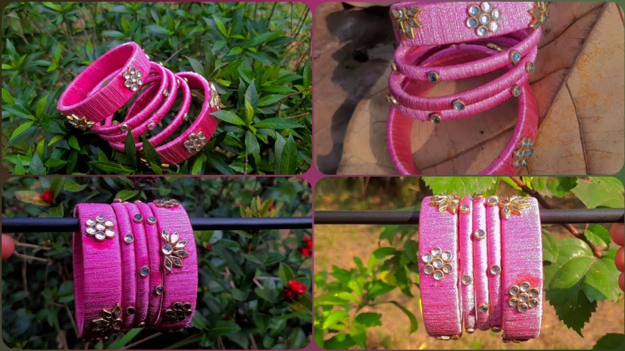 How to make Handmade churi 💕 || Homemade churi r  design