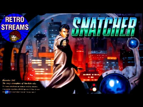 Retro Streams - SNATCHER (Sega CD) #01 - Retro Streams - SNATCHER (Sega CD) #01