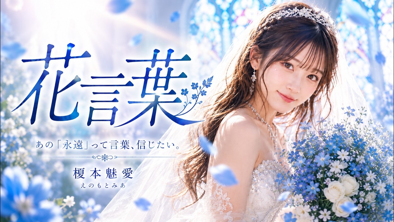 榎本魅愛「花言葉」公式YouTube公開予定サムネイル