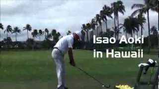 青木功プロ SLDR Driver Test in Hawaii - YouTube