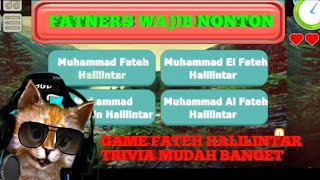 FATNERS WAJIB NONTON. GAME FATEH HALILINTAR TRIVIA screenshot 2