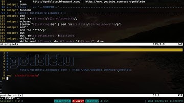 snipMate - TextMate Style Snippets - Linux VIM