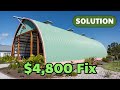 Quonset Barndominium Condensation Problems: $4,800 Solution That Actually Works