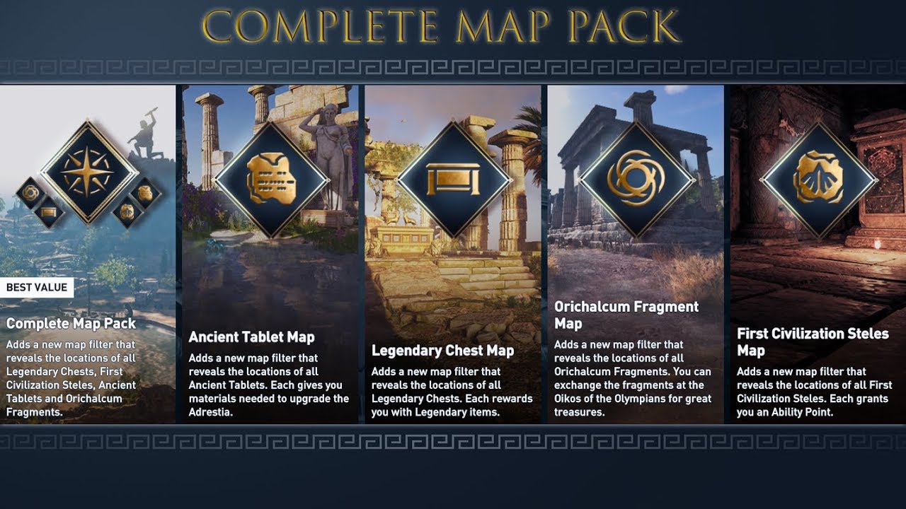 COLLECTION] [PARKOUR] [ADV] NS Assassin's Creed Maps (500,000+