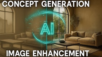 AI Concept Generation and Image Enhancement | Interior & Architecture Workflow