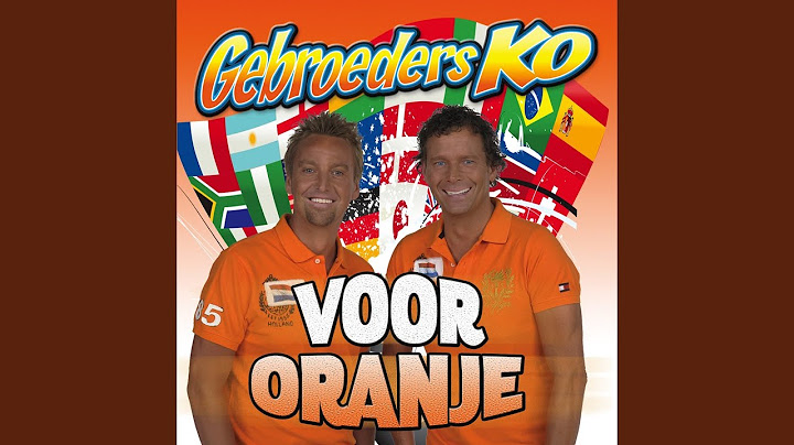 Voor Oranje