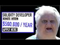 How much solidity developers make