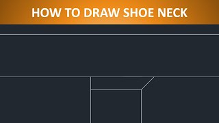 how to draw SHOE NECK || HVAC DRAFTING
