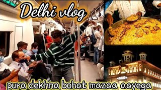 VIRAL BOY Dancing in Delhi metro | exploring jama masjid | delhi food Tour