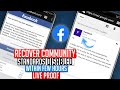 Recover Community Standards Disabled Facebook Account |How to Open Disabled Facebook Account English