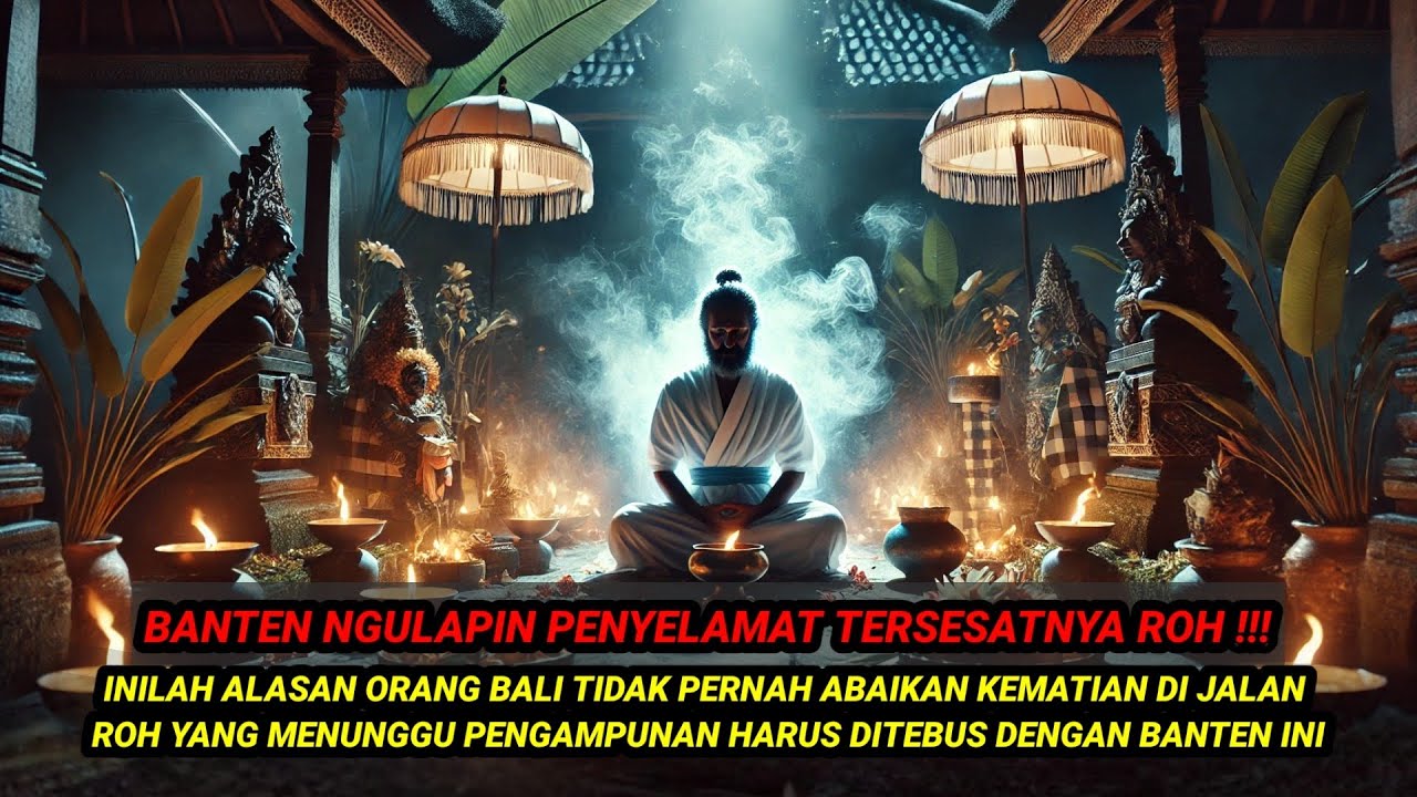 BANTEN NGULAPIN PENYELAMAT TERSESATNYA ROH‼️ROH YANG MENUNGGU PENGAMPUNAN HARUS DITEBUS 