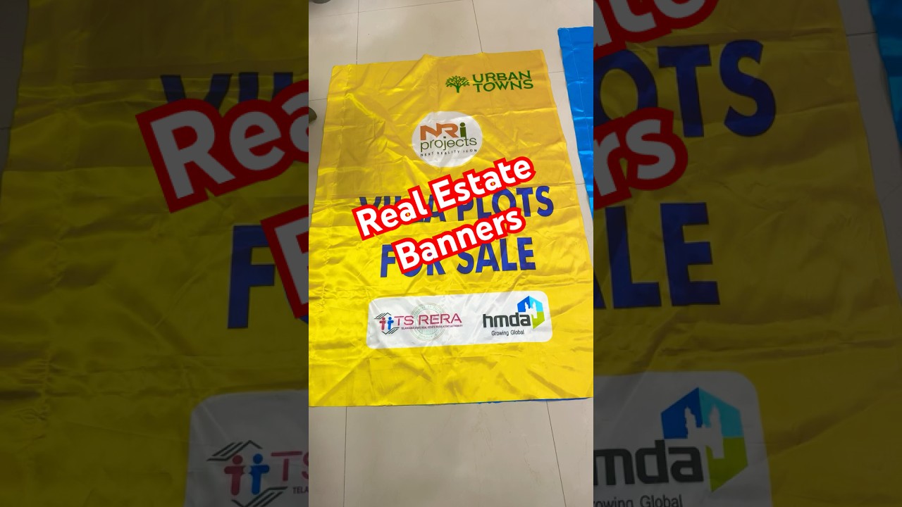 Flags for real estate ventures call 9246372692 #flags #realestate #flagprinting