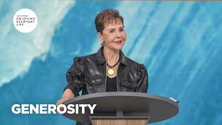 Generosity | Enjoying Everyday Life | Joyce Meyer