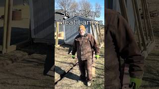 Heat Lamps = Fire #chicken #chickenfarm #farmlife