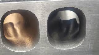 L29 final, Economy big block Chevy cylinder head? Ported iron Quadrajet intake, Good vs. Bad port
