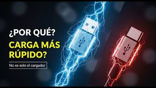 ¿Por qué algunos cables USB cargan más rápido que otros? (No es solo el cargador)