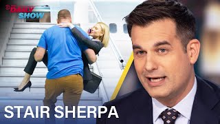 Stair Sherpa: So Politicians Can Avoid a Costly Slip | The Daily Show by The Daily Show 251,145 views 2 weeks ago 3 minutes, 50 seconds