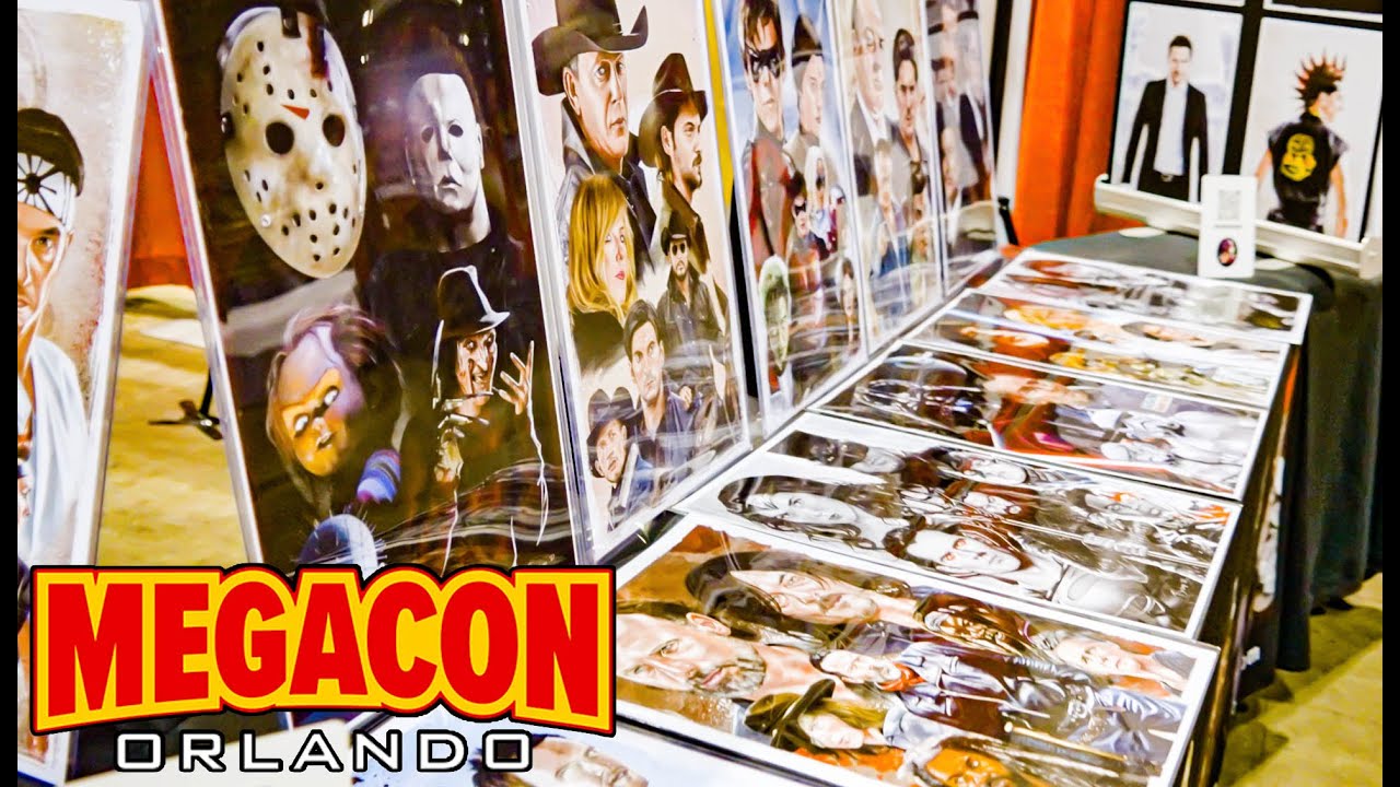 MEGACON Orlando 2022 Day 1 show floor tour 4K