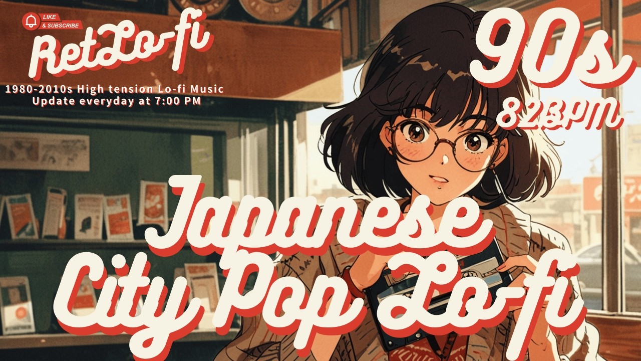 【冬の雨夜カフェ】90sシティポップLo-Fi Chillhop / ドライブ, 勉強, 読書, 睡眠用 【90s Japanese シティポップLo-Fi BGM】