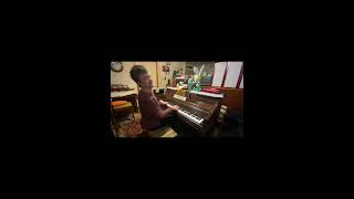 Matt Jordan, Ryan Cain and I playing pianos and singing 🎶🎙️🎹😀