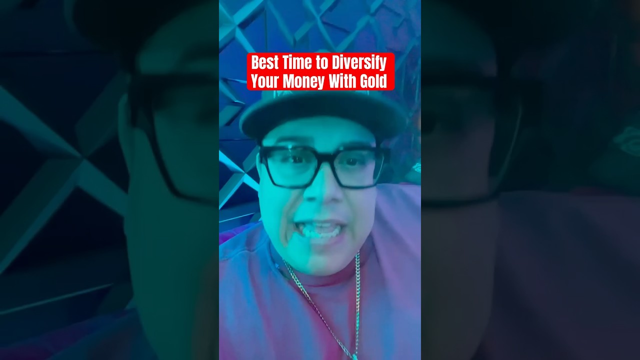 rewrite this title in 20 words or less (do not provide multiple options): This is the Best Time to Invest in Gold #shorts #credit #economy #money #finance #goldira #invest