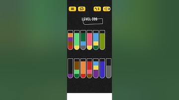 Water sort puzzle level 399