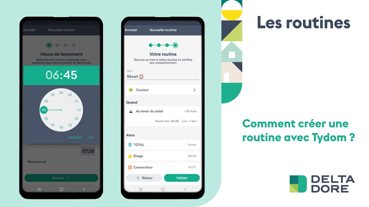 Tutoriel - comment créer une routine avec Tydom ? - YouTube