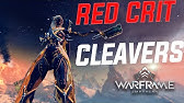 Warframe Prisma Dual Cleavers Melee Weapon Build 0 Forma Youtube