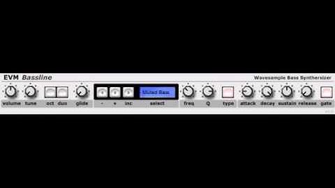EVM Bassline VST