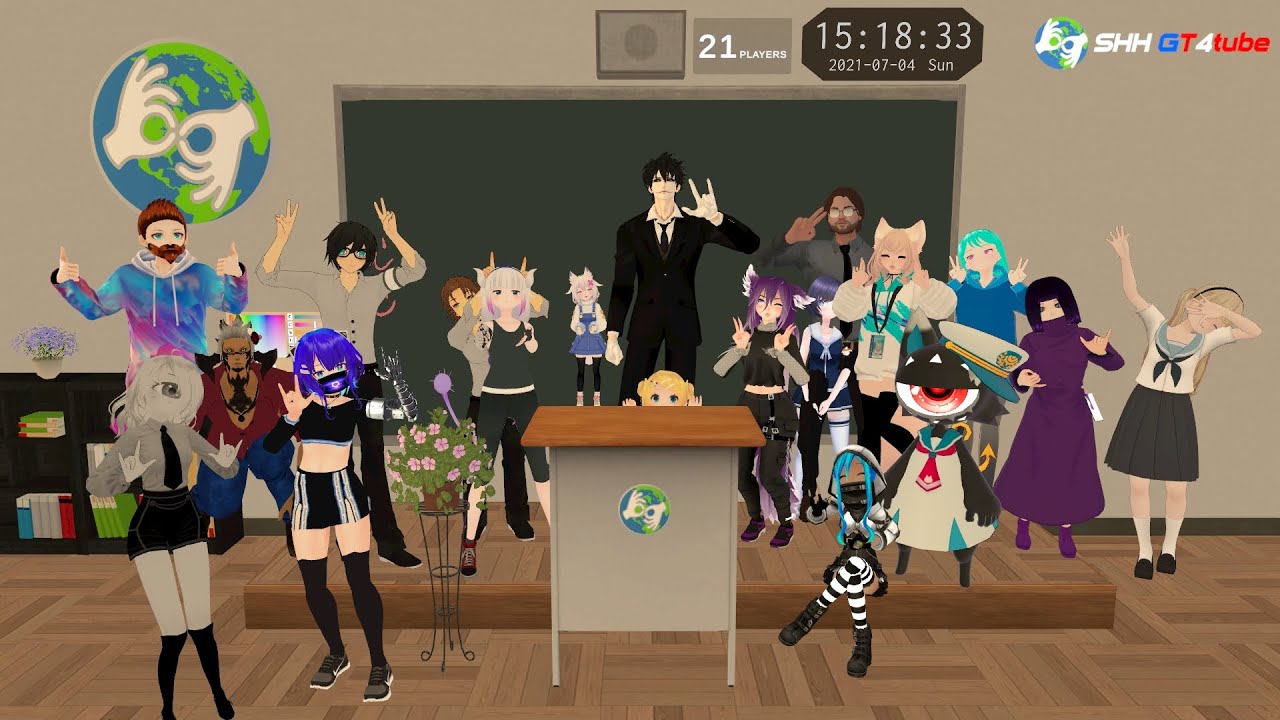 VRChat #2 Stream - Relax & Fun with Deaf Friends - ASL - Sunday ...