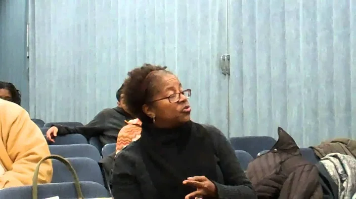 Nellie Bailey Community Activist Speaks on the PIC