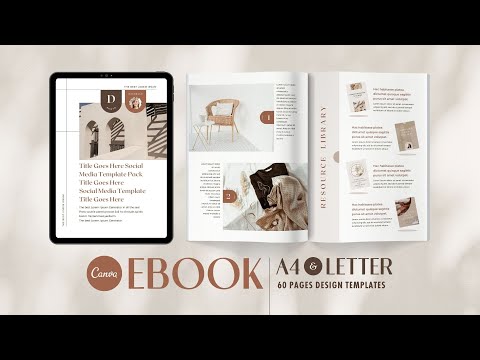 eBook PDF Templates Canva Shadow, a Magazine Template by Keikoya (Thumbnail 3 of 18)